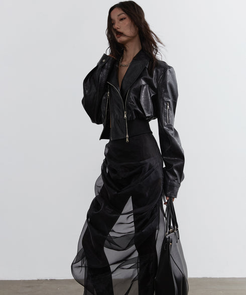 Structured Zip-up Jacket